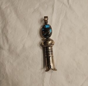 Sterling Squash Blossom Pendant #Free People#Anthropologie#